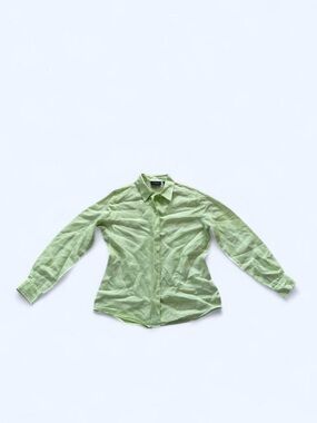 Lime‎ green linen shirt Size M by Liz
Claiborne